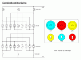 Combinational Conjuring Trick circuit diagram